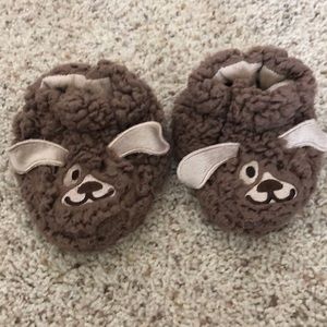 Puppy slippers by Snoozie